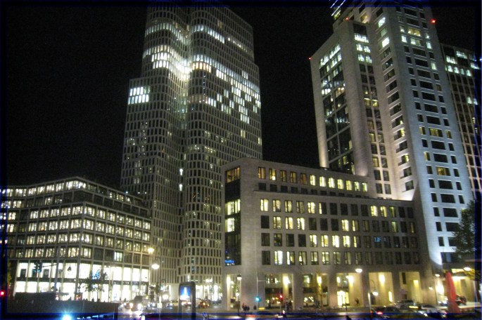 Berlin Germany Financial District